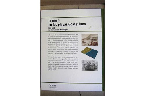 El Día D en las playas de Gold y Juno Normandía, junio de 1944