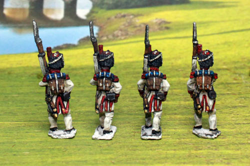 Old Guard Chasseurs Marching in Full Dress (1804-15)