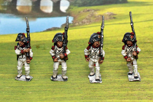 Veteran Company in Bicorn, Old Guard Marching