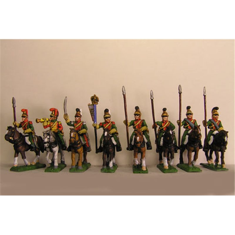 French Line Lancers at Rest Lance Up