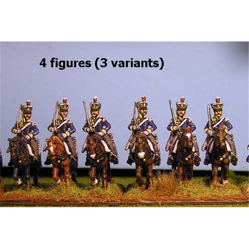 British & KGL Light Dragoons at Rest Sword on Shoulder