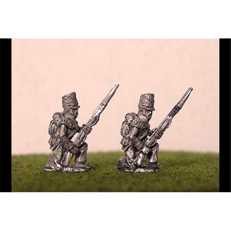 1813-14 British/KGL Covered Shako Flank Company Kneeling Peninsular 1813-14 British/KGL Covered Shako Flank Company Kneeling Peninsular