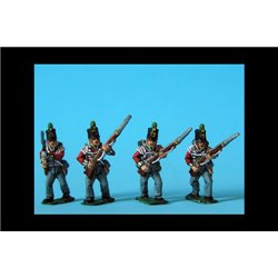Peninsular Light Infantry Advancing Stovepipe Shako