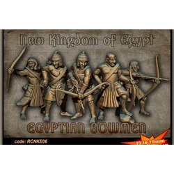 New-Kingdom Egyptian bowmen