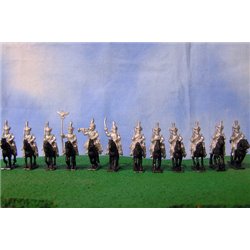 Polish Chasseurs at Rest with command