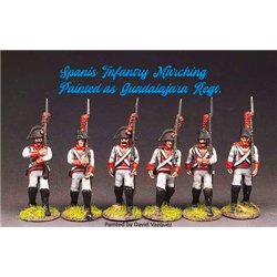 Spanish Infantry in Bicorne Marching