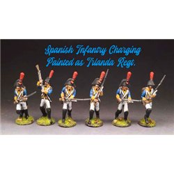 Spanish Infantry in Bicorne Charging