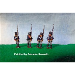 Prussian Full Dress Line Infantry Marching