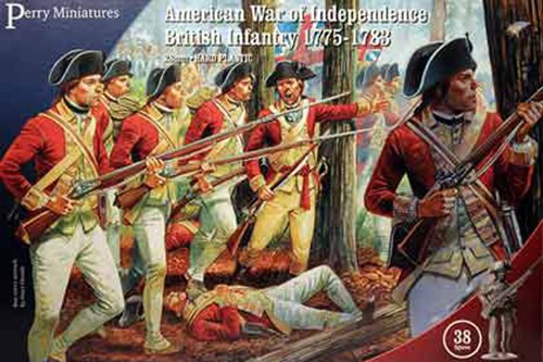 American War of Independence British Infantry 1775-1783