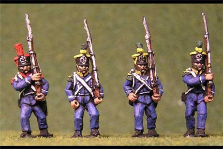 Voltigeurs/Grenadiers Marching tuft plume