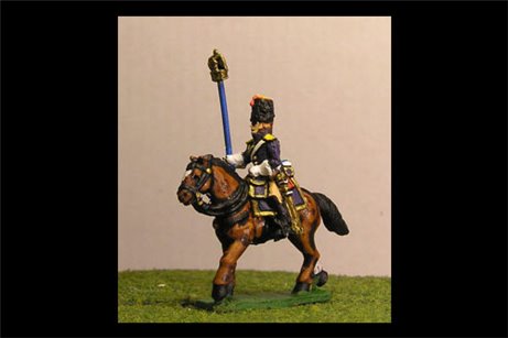 Grenadiers a Cheval Eagle Bearer x 2 figs