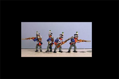 Orange Nassau Marching (24figures, 12 fusiliers, 7 elites including sergent & 5 command)