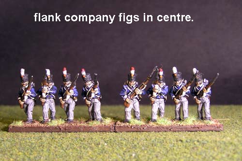 Dutch Line/Light/Jagers Advancing Flank Company