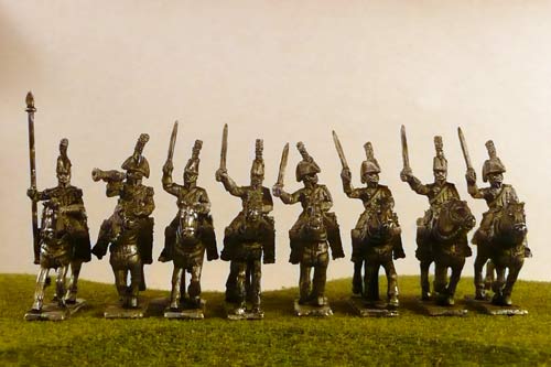 Dutch Carabiniers Charging in Bicorn. 3rd reg