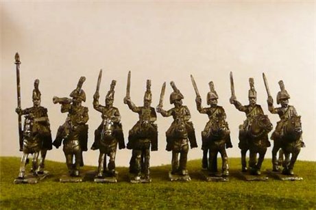 Dutch Carabiniers Charging in Bicorn. 3rd reg