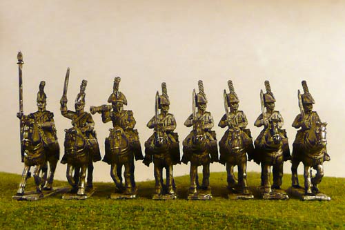 Dutch Carabiniers at Rest in Bicorn. 3rd reg