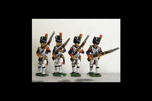 Old Guard Chasseurs Advancing in Full Dress (1804-15)