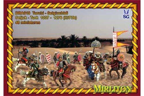 Seljuk - Turk 1037 - 1276 (III/73b) (31 mounted miniatures and 20 foot soldiers)