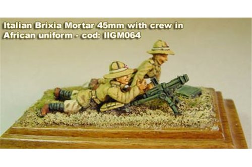 Infantrymen with assault mortar Brixia,ﾠ