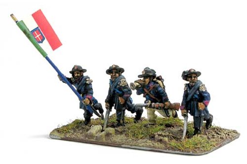 Bersaglieri command group
