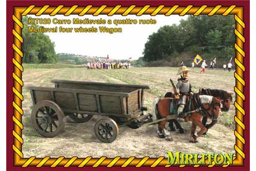 Medieval 4 weels Wagon