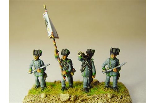 Austrian Jaeger command group