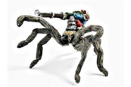 Goblin with Harquebus on Giant Spider