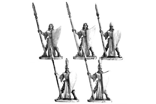 High Elves with spears
