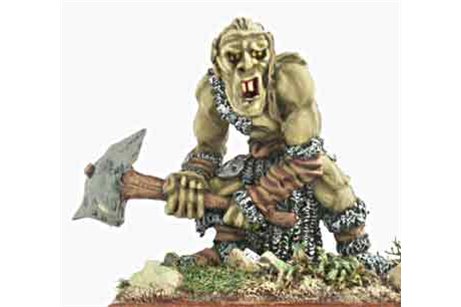 War Troll with Stone Club