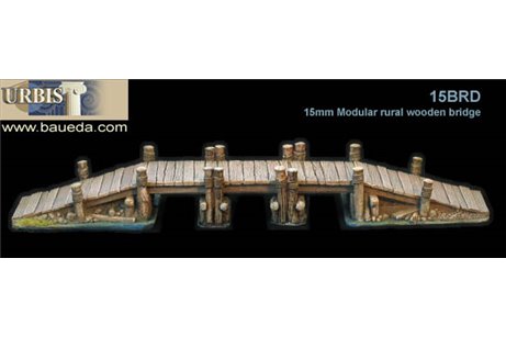 1 modular rural wooden bridge