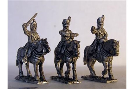 British Colonels x 3 different mounted figures