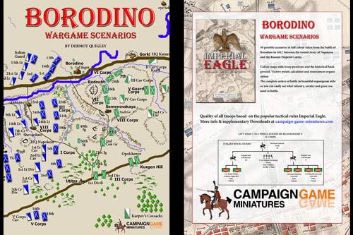 Borodino Wargame Scenarios