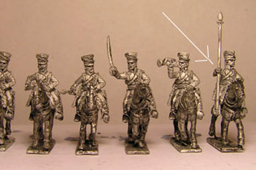 Brunswick Uhlans Standard Bearer x 2