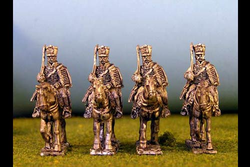 Hussars at Rest in shako