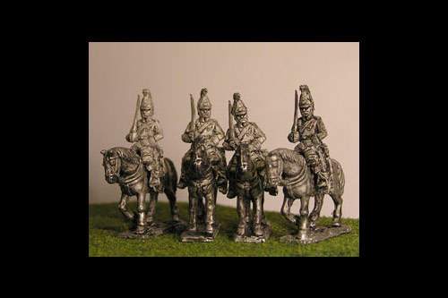 Cuirassiers at Rest x4 (1 variant)