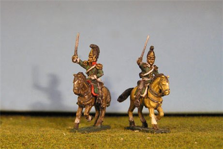 Dragoon Staff Officers x 2 different figures