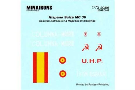 Hispano Suiza Markings