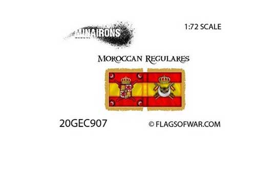 Moroccan Regulars Flag