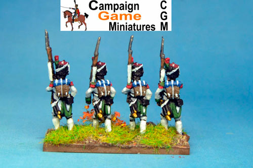 Italian Guard Velite Chasseurs/Carabinier (Veliti Reale) Marching.