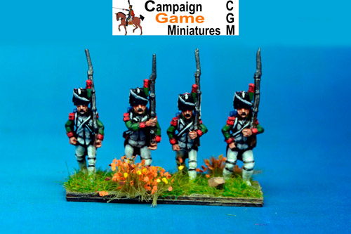 Italian Guard Chasseurs (Reale) Marching.