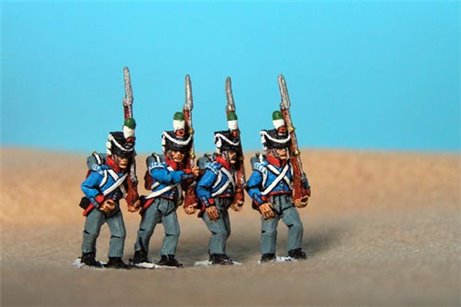 Orange Nassau Marching Flank company (8 figures, 5 variants including sergent)