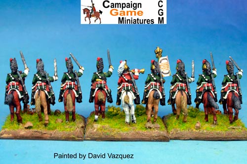 Napoleon Dragoons Charging