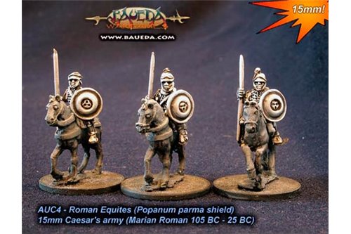 Roman Equites x 4 figures, 3 variants