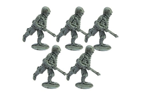 Line infantryman running