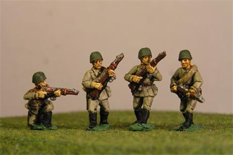 Soviet riflemen A