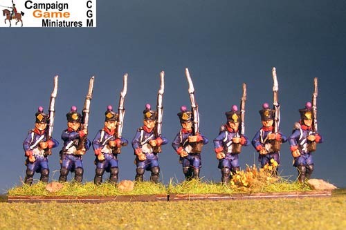 Line Infantry Lozenge plate Marching