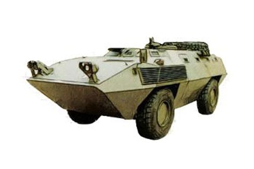 Armoured Car FIAT 6614 wit Machine gun