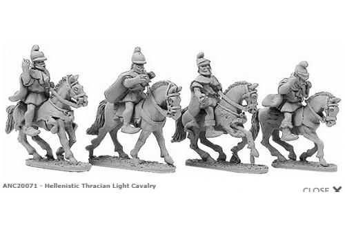 Hellenistic Thracian Light Cavalry (random 4 of 4 designs)