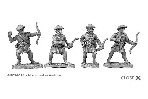 Macedonian archers (random 8 of 4 designs)