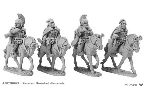 Persian Mounted Generals (random 4 of 4 designs)